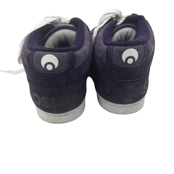 Osiris South Bronx Purple Skate Shoes Tennis Size 12 Mens Padded Tongue Suede main image 10